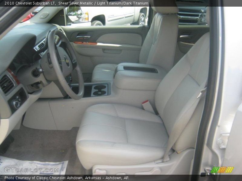 Sheer Silver Metallic / Light Titanium/Dark Titanium 2010 Chevrolet Suburban LT