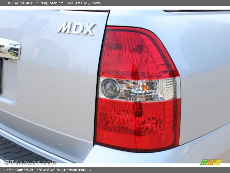 Starlight Silver Metallic / Ebony 2003 Acura MDX Touring