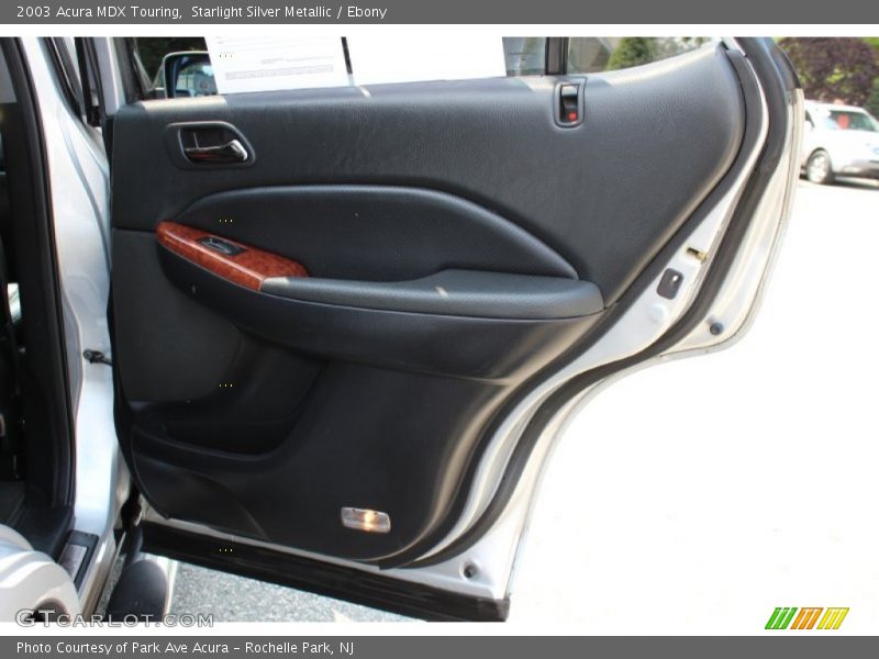 Starlight Silver Metallic / Ebony 2003 Acura MDX Touring