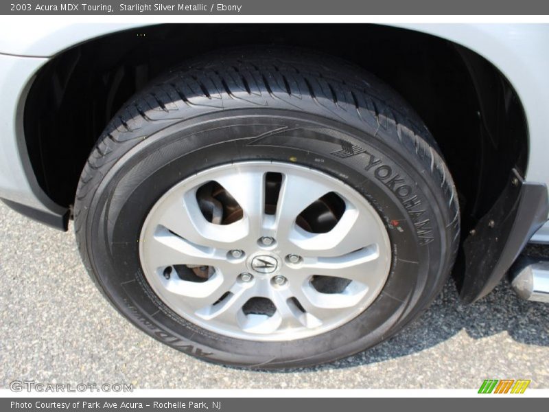Starlight Silver Metallic / Ebony 2003 Acura MDX Touring