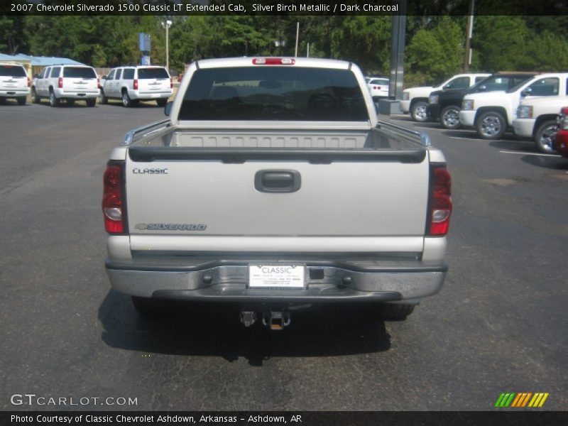 Silver Birch Metallic / Dark Charcoal 2007 Chevrolet Silverado 1500 Classic LT Extended Cab