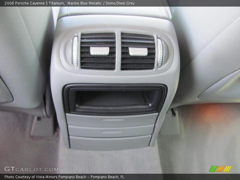 Marine Blue Metallic / Stone/Steel Grey 2006 Porsche Cayenne S Titanium