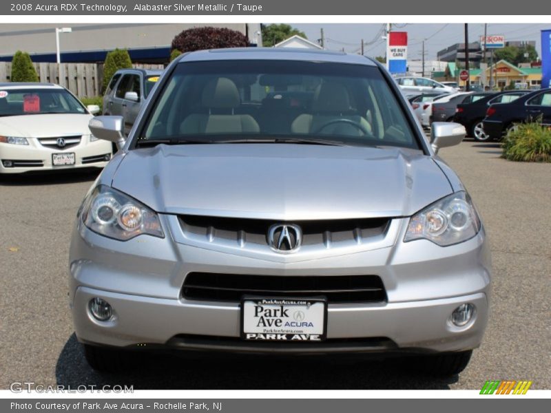 Alabaster Silver Metallic / Taupe 2008 Acura RDX Technology