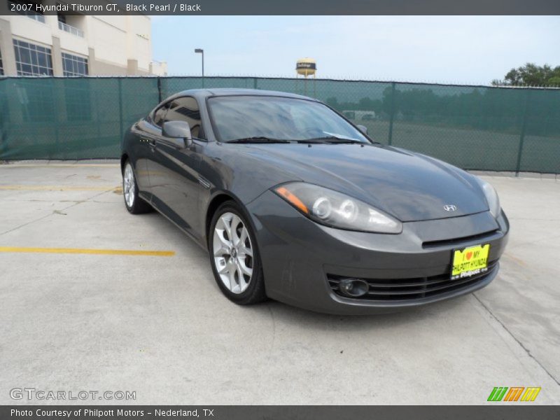 Black Pearl / Black 2007 Hyundai Tiburon GT