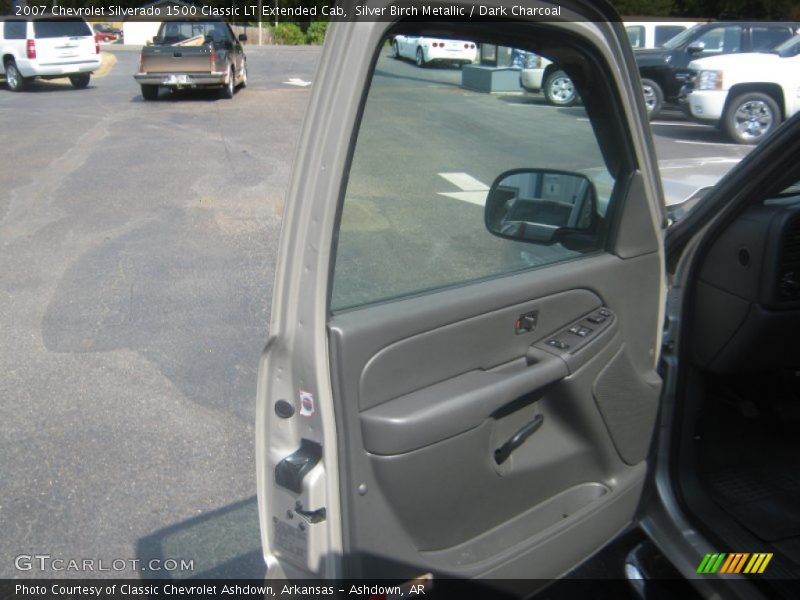 Silver Birch Metallic / Dark Charcoal 2007 Chevrolet Silverado 1500 Classic LT Extended Cab