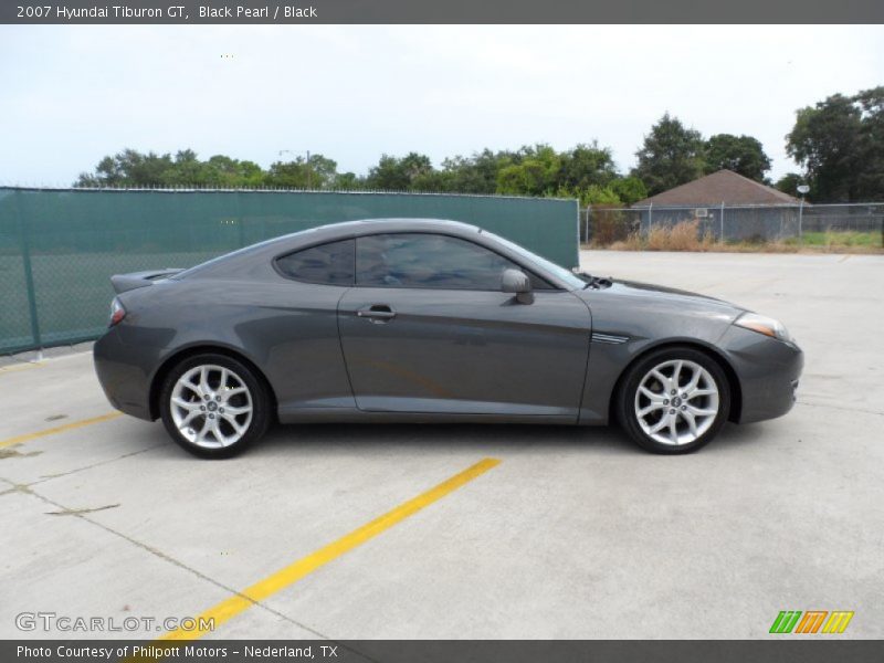 Black Pearl / Black 2007 Hyundai Tiburon GT