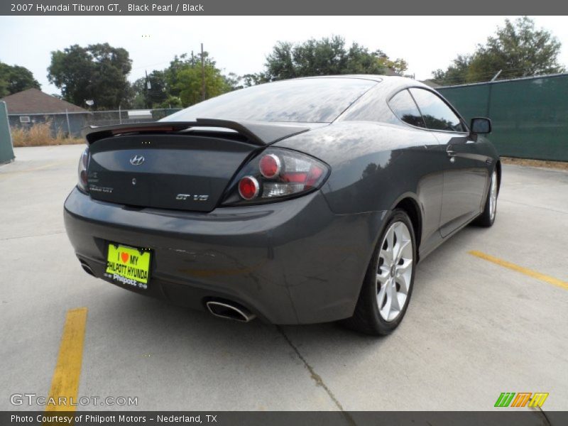 Black Pearl / Black 2007 Hyundai Tiburon GT