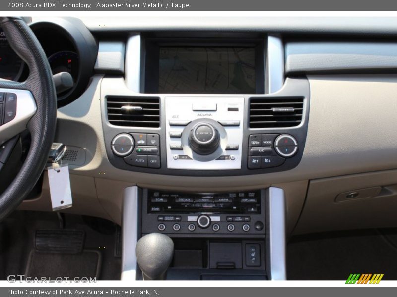 Alabaster Silver Metallic / Taupe 2008 Acura RDX Technology