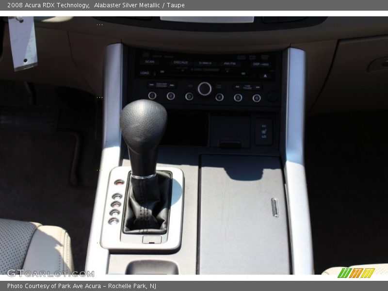 Alabaster Silver Metallic / Taupe 2008 Acura RDX Technology