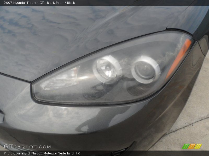 Black Pearl / Black 2007 Hyundai Tiburon GT