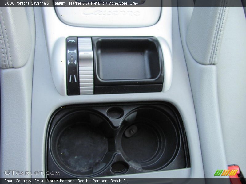 Marine Blue Metallic / Stone/Steel Grey 2006 Porsche Cayenne S Titanium