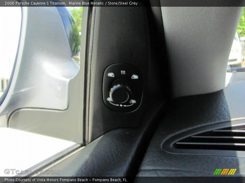 Marine Blue Metallic / Stone/Steel Grey 2006 Porsche Cayenne S Titanium