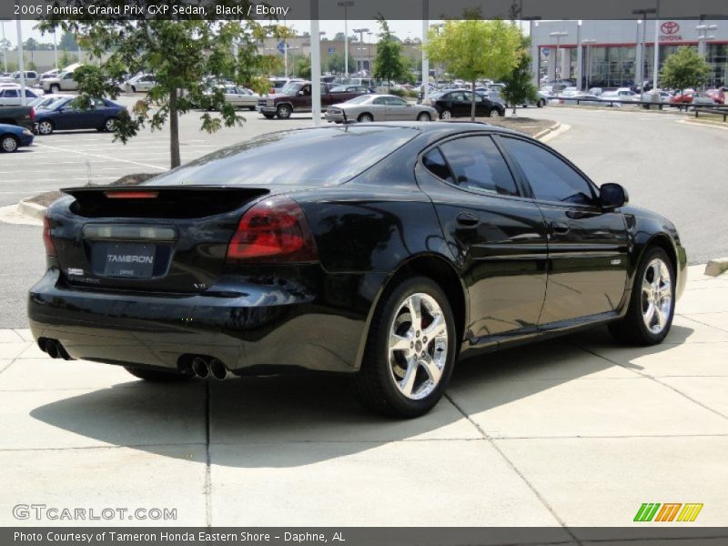 Black / Ebony 2006 Pontiac Grand Prix GXP Sedan
