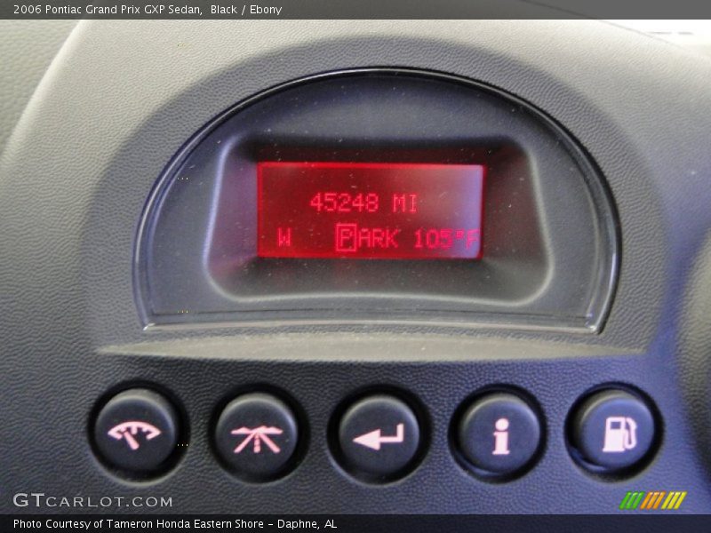 Black / Ebony 2006 Pontiac Grand Prix GXP Sedan