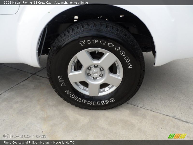  2008 Frontier SE Crew Cab Wheel