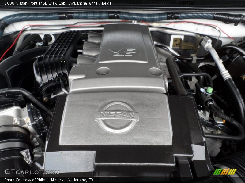  2008 Frontier SE Crew Cab Engine - 4.0 Liter DOHC 24-Valve VVT V6