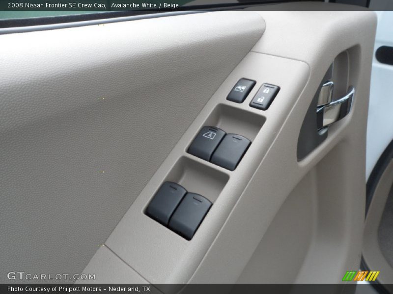 Controls of 2008 Frontier SE Crew Cab