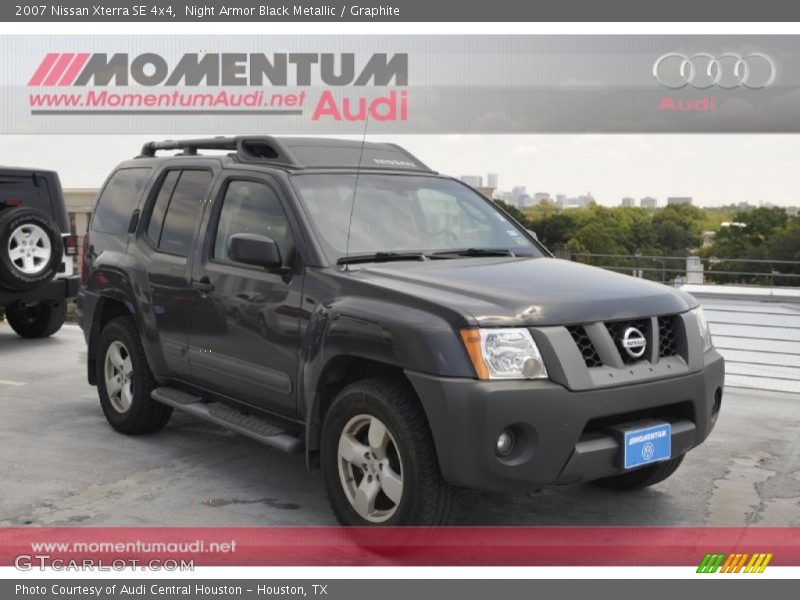 Night Armor Black Metallic / Graphite 2007 Nissan Xterra SE 4x4