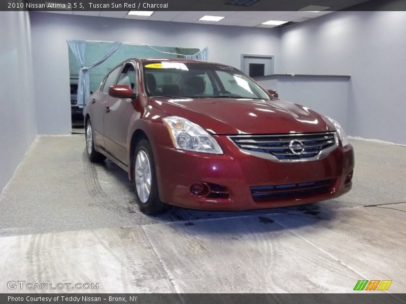 Tuscan Sun Red / Charcoal 2010 Nissan Altima 2.5 S
