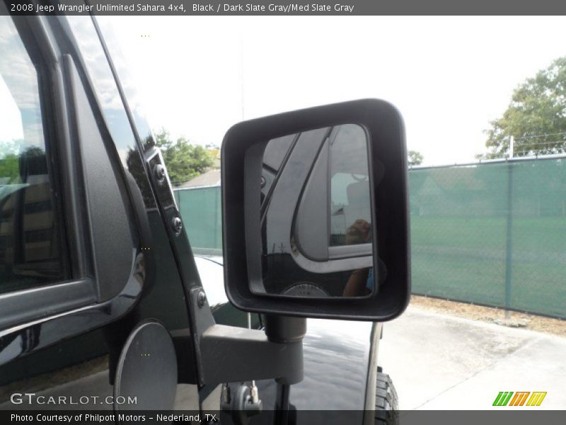 Black / Dark Slate Gray/Med Slate Gray 2008 Jeep Wrangler Unlimited Sahara 4x4