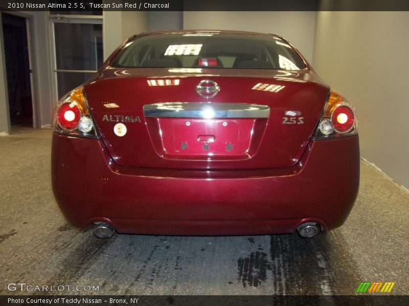 Tuscan Sun Red / Charcoal 2010 Nissan Altima 2.5 S
