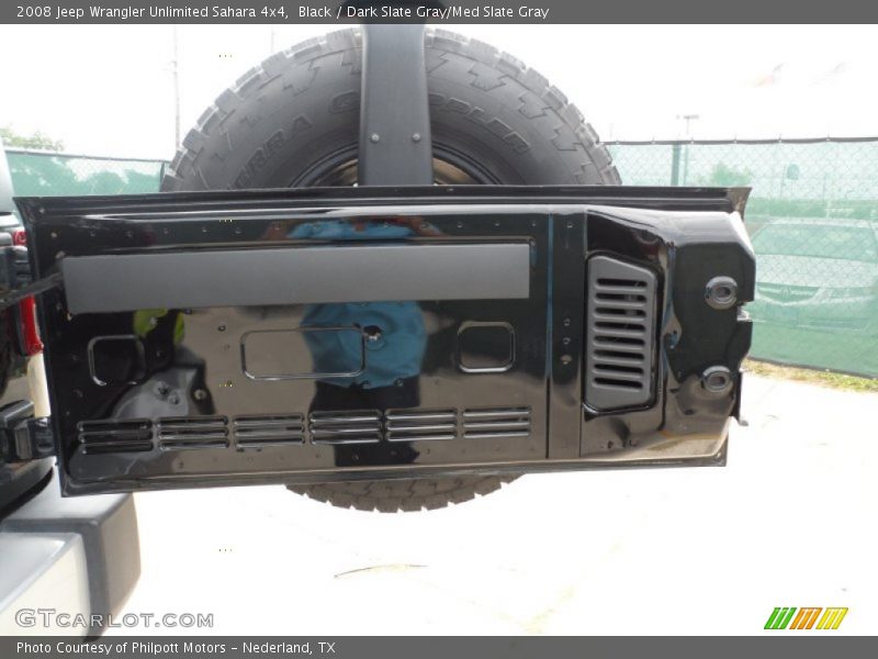 Black / Dark Slate Gray/Med Slate Gray 2008 Jeep Wrangler Unlimited Sahara 4x4