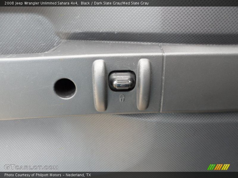 Black / Dark Slate Gray/Med Slate Gray 2008 Jeep Wrangler Unlimited Sahara 4x4