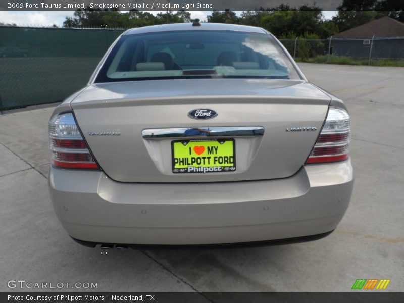 Smokestone Metallic / Medium Light Stone 2009 Ford Taurus Limited