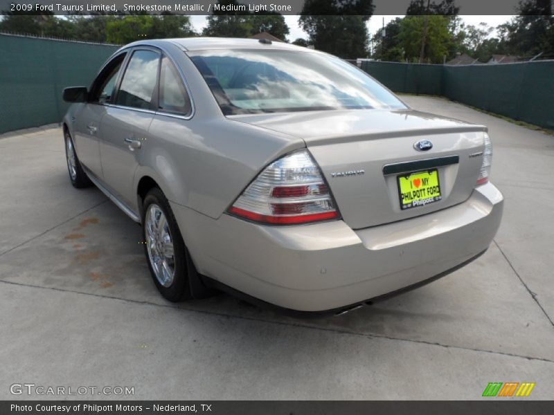 Smokestone Metallic / Medium Light Stone 2009 Ford Taurus Limited
