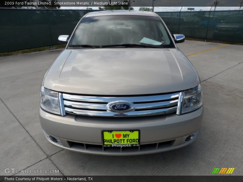 Smokestone Metallic / Medium Light Stone 2009 Ford Taurus Limited