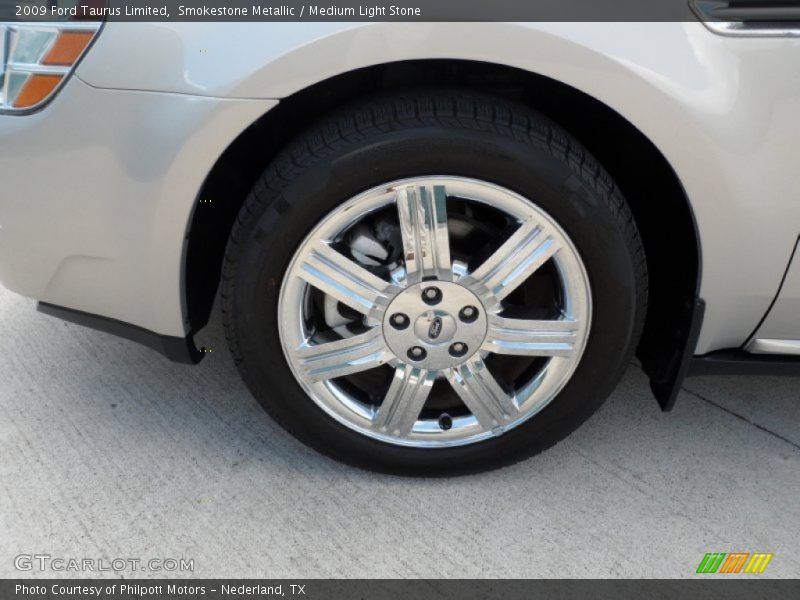 Smokestone Metallic / Medium Light Stone 2009 Ford Taurus Limited