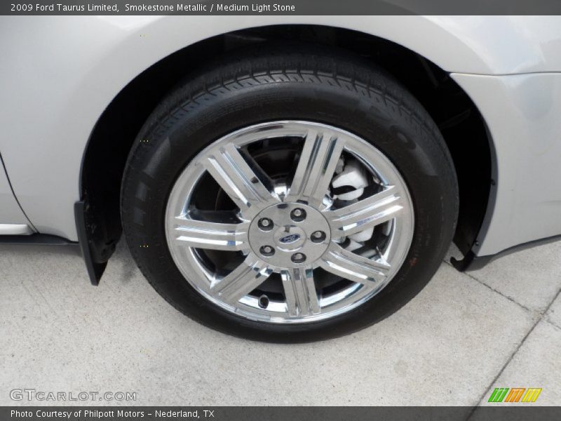 Smokestone Metallic / Medium Light Stone 2009 Ford Taurus Limited