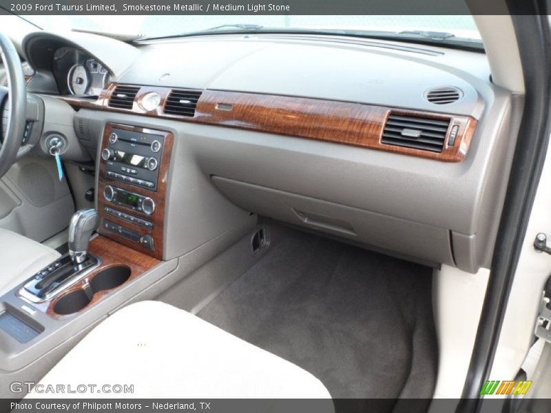 Smokestone Metallic / Medium Light Stone 2009 Ford Taurus Limited