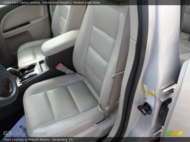 Smokestone Metallic / Medium Light Stone 2009 Ford Taurus Limited