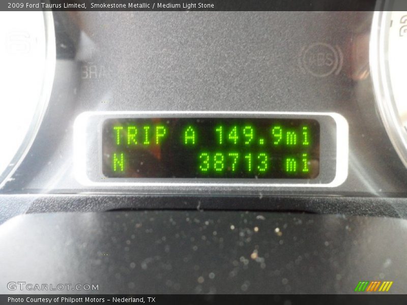 Smokestone Metallic / Medium Light Stone 2009 Ford Taurus Limited