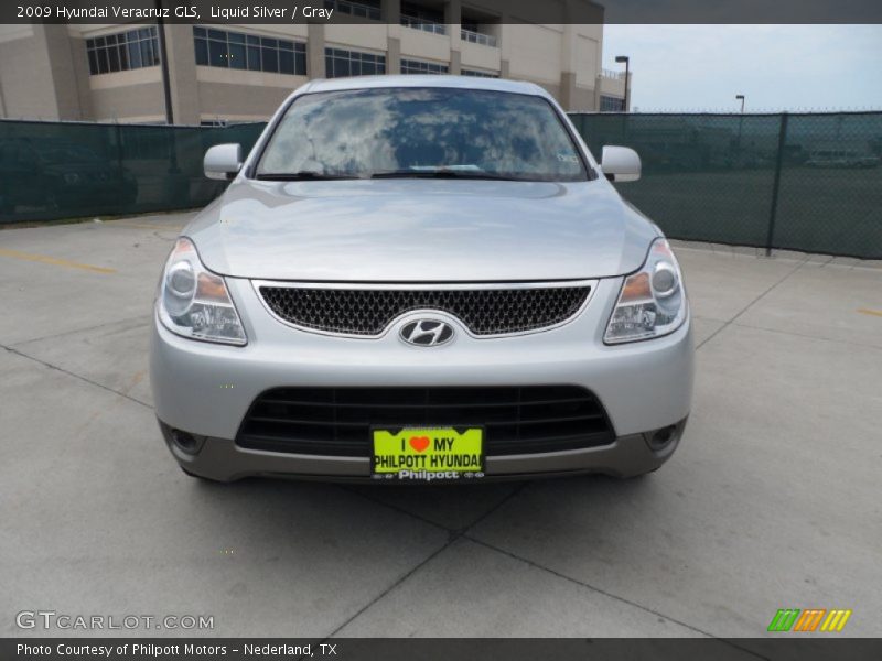 Liquid Silver / Gray 2009 Hyundai Veracruz GLS