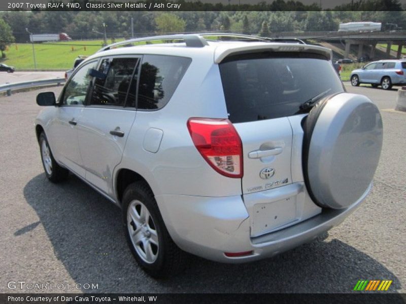 Classic Silver Metallic / Ash Gray 2007 Toyota RAV4 4WD