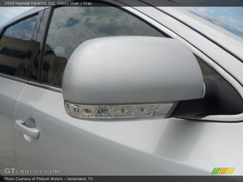 Liquid Silver / Gray 2009 Hyundai Veracruz GLS