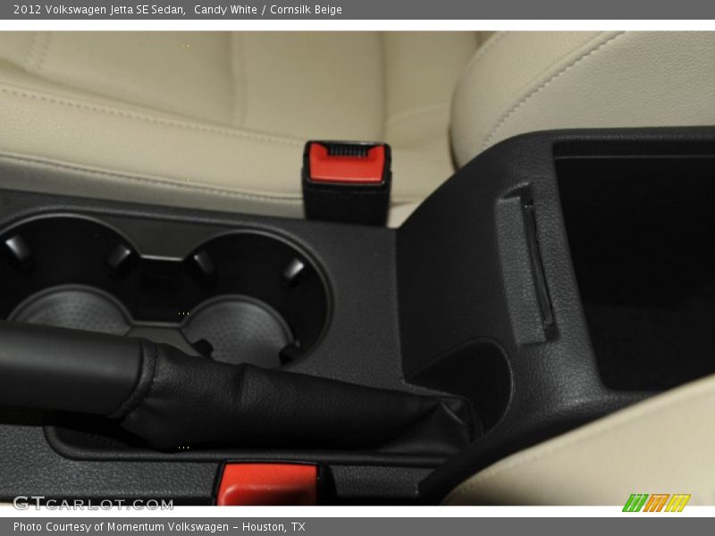 Candy White / Cornsilk Beige 2012 Volkswagen Jetta SE Sedan