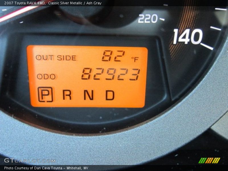 Classic Silver Metallic / Ash Gray 2007 Toyota RAV4 4WD