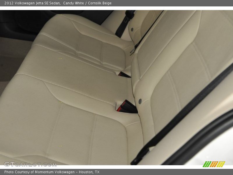 Candy White / Cornsilk Beige 2012 Volkswagen Jetta SE Sedan