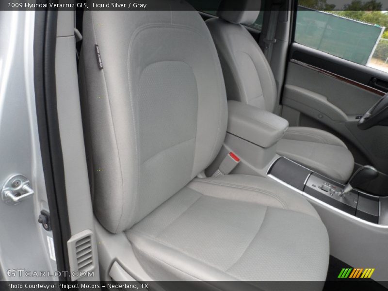 Liquid Silver / Gray 2009 Hyundai Veracruz GLS