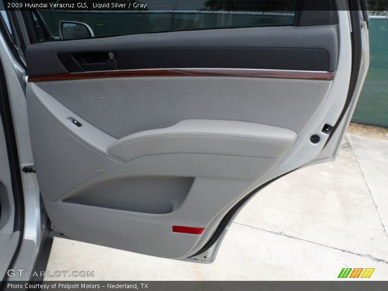 Liquid Silver / Gray 2009 Hyundai Veracruz GLS