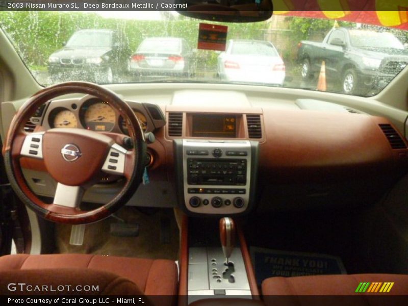 Deep Bordeaux Metallic / Cabernet 2003 Nissan Murano SL