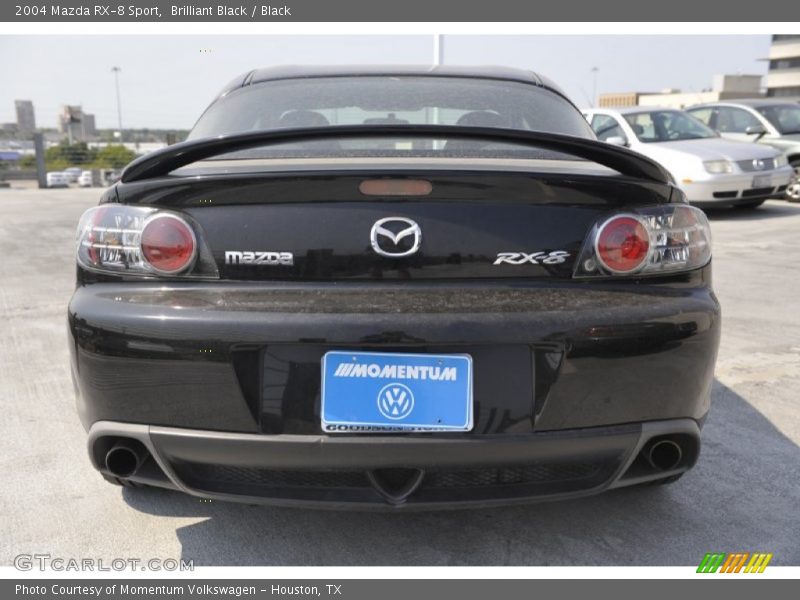 Brilliant Black / Black 2004 Mazda RX-8 Sport