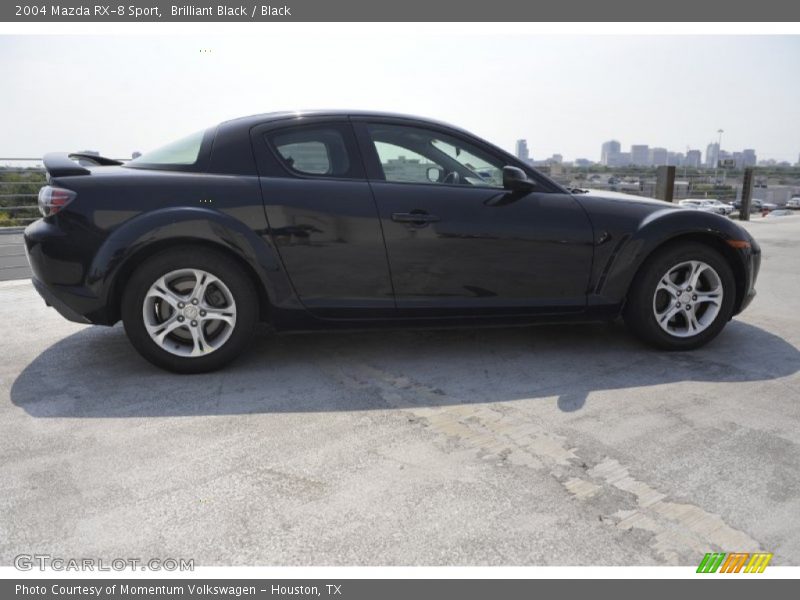 Brilliant Black / Black 2004 Mazda RX-8 Sport