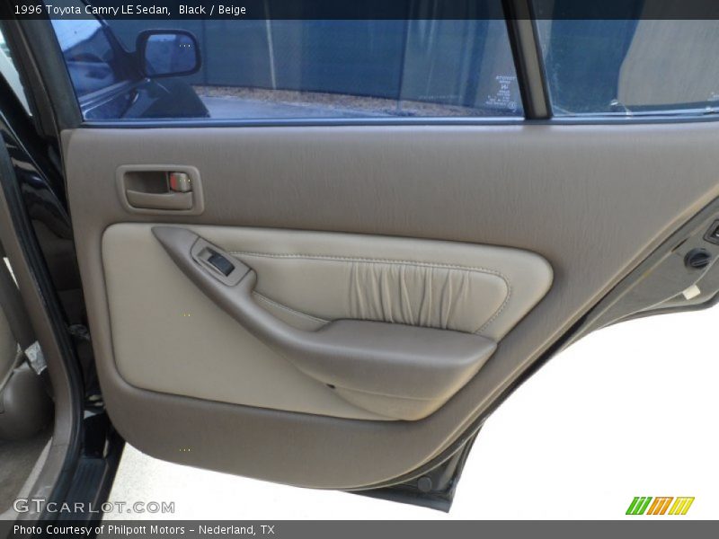Door Panel of 1996 Camry LE Sedan