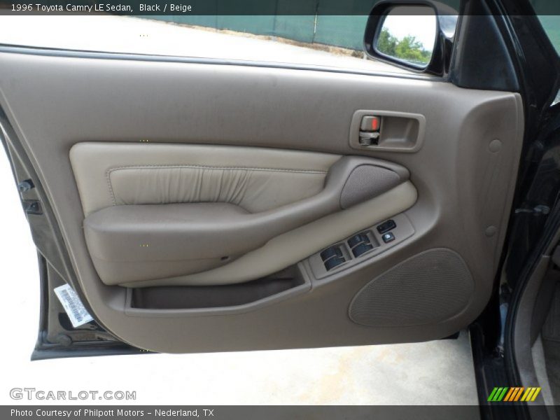 Door Panel of 1996 Camry LE Sedan