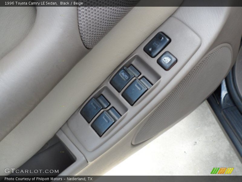 Controls of 1996 Camry LE Sedan