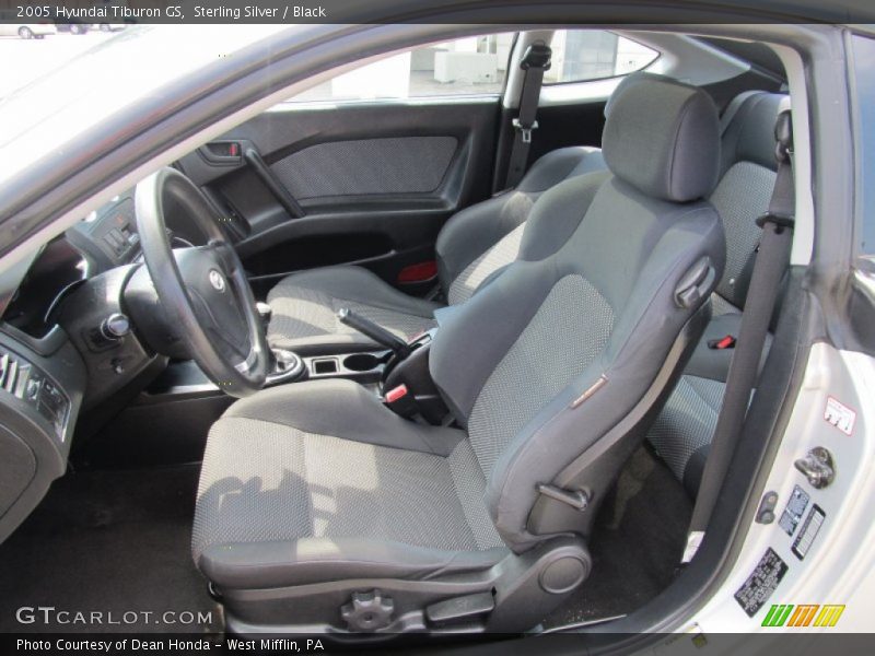  2005 Tiburon GS Black Interior